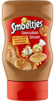Zdjęcie produktu dla Smoeltjes Speculoos Stroop 300 ml – Pikantny krem karmelowy o smaku speculoos