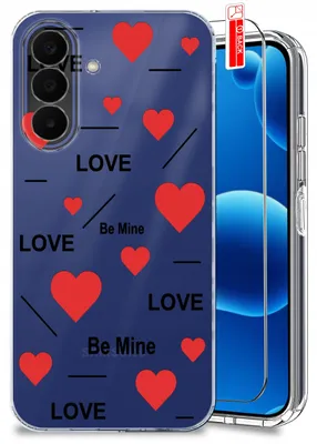 Produktbild von Hüllen für das Samsung A27 5G – Motive | Valentinstag | Verstärkte Clear Case + Displayschutzglas