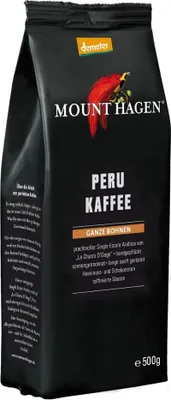 Produktbild von ARABICA-KAFFEEBOHNEN 100 % PERU DEMETER500 g - MOUNT HAGEN