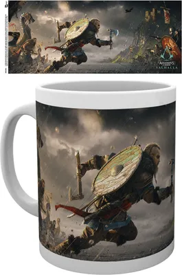 Zdjęcie produktu dla Kubek ceramiczny Assassin's Creed Valhalla - Ancaster (320 ml)