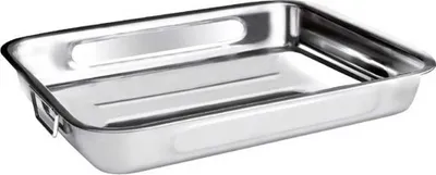 Immagine prodotto di Teglia da forno Ibili-Classic, acciaio inox, 30x22x6 cm, argento