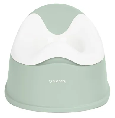 Obrázok produktu pre Nočník WC tréner detský nočník detský záchod detský nočník WC WC tréner protišmykový biely a zelený Sun Baby