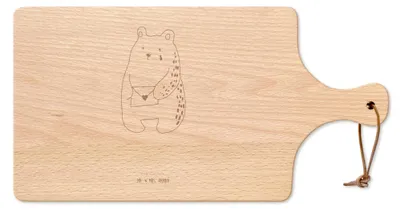 Produktbild von Mr. & Mrs. Panda Käsebrett Bär Vermissen - Transparent - Geschenk, Schneidebrett, Freund, Teddy, Unglücklich Verliebt, Brettchen, Liebeskummer, Verreist, Reise, Freundin