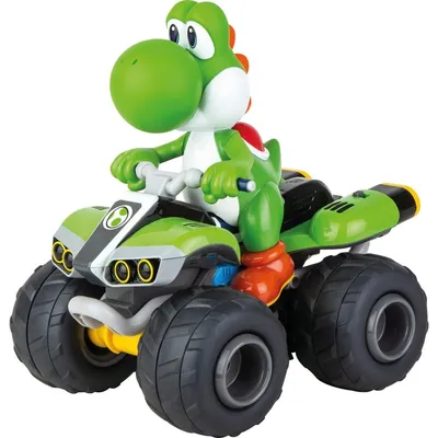 Obrázek produktu pro Dálkově ovládané auto Yoshi Quad, 2,4 GHz, měřítko 1:20, CARRERA Mario Kart™, od 6 let