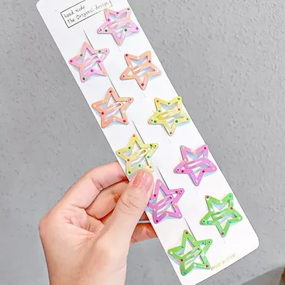 Produktbild von Bunte Kinderhaarspangen ST-12938 - Multi2 Set KP12938