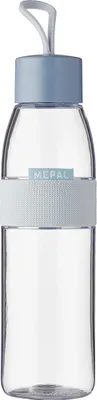 Produktbild von Mepal - Wasserflasche Ellipse - Wiederverwendbare Trinkflasche - Auslaufsichere - Geeignet für kohlensäurehaltige Getränke - BPA-frei - 500 ml - Nordic blue