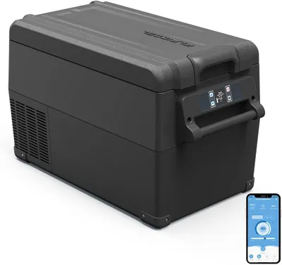 Productafbeelding van Koelbox vriesbox elektrische compressor 30,6 liter 12/24 V en 230 V autokoelkast zwart