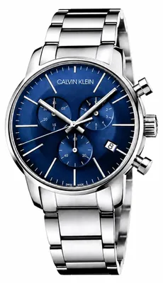 Obrázek produktu pro Pánské hodinky Calvin Klein City Chronograph K2G2714N, stříbrno-modré / modré