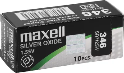 Produktbild von Maxell 18291800, Einwegbatterie, SR712SW, Siler-Oxid (S), 1,55 V, 10 Stück(e), 10 mAh