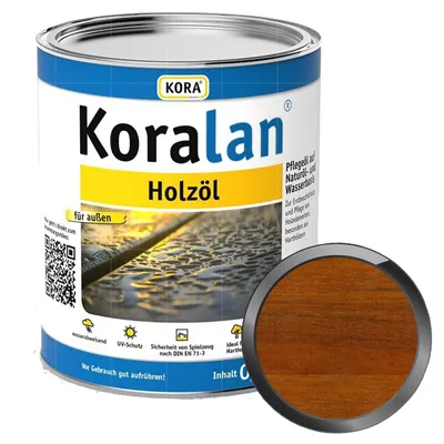 Produktbild von Kora Koralan Holzöl - 0.75 Ltr Teakholz