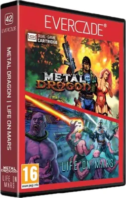 Produktbild von Evercade Retro Metal Dragon/life On Mars Collection Retro-konsolenspiel Mehrfarbig Mehrfarbig One Size
