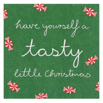 Produktbild von Cocktailservietten - Have yourself a tasty little christmas