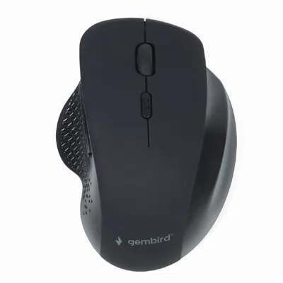 Produktbild von gembird Maus OPT WIRELESS 6 Tasten USB Nano-Empfänger schw.