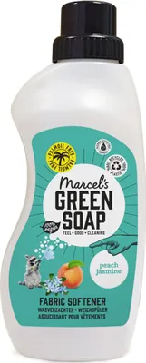 Produktbild von Marcel's Green Soap - Weichspüler - Pfirsich & Jasmin - Sanfte Frische - 30 Wäschen - 750 ml - 1 Stück