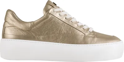 Produktbild von Högl Damen Sneaker Gold Leder TPU Wechselfußbett 4 cm Plateauhöhe Gr. 39 5-100201 7800