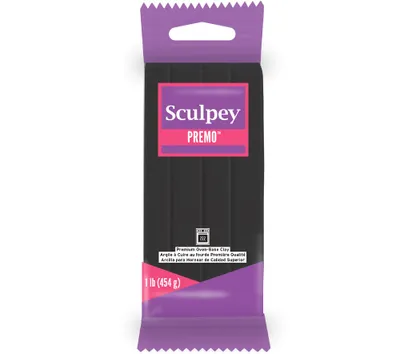 Produktbild von Sculpey PREMO 454g schwarz - 1 Stück