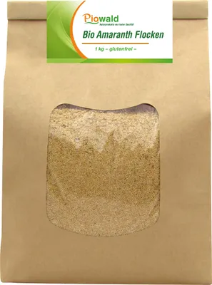 Produktbild von Piowald Amaranth Flocken - 1 kg, glutenfrei