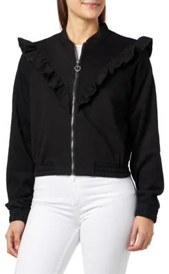 Produktbild von blonda Damen Sweatjacke, Schwarz, 36