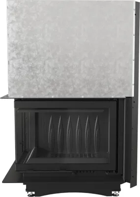 Produktbild von Kamineinsatz Gusseisen KRATKI MAJA links 8 kW Ø 200 mit Schiebetür
