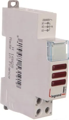 Produktbild von Modulleuchte 3xLED rot 230/400V L434 412933