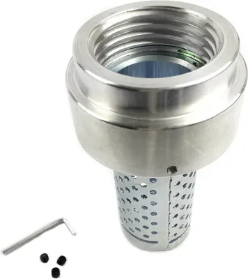 Image de Antivol diesel Scania 60 mm chromé, type à vis filetée