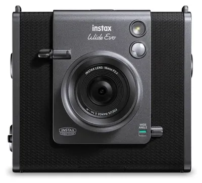 Produktbild von Fujifilm Instax WIDE Evo Black EX D, CMOS, Schwarz, 1/4 s, 8000 s, Lithium-Ion (Li-Ion), 476 g