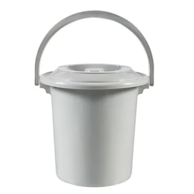 Image de Curver Toiletemmer 10L Lichtgrijs