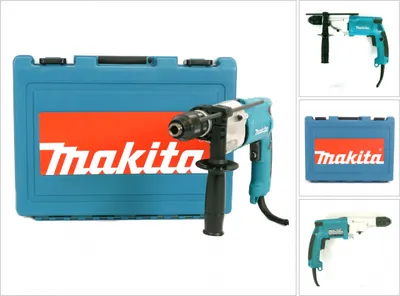 Obrázek produktu pro MAKITA HP2051 příklepová vrtačka 720W 13mm automatická