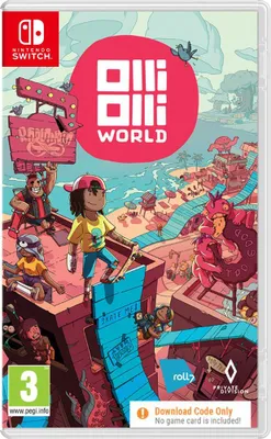 Produktbild von Private Division OlliOlli World, Nintendo Switch, E10+ (Jeder über 10 Jahre), Download