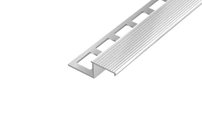 Obrázek produktu pro SP19 schodová lišta Z, hliník protiskluz, 10 mm, 2,5 m