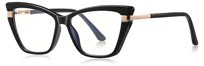 Zdjęcie produktu dla Techsuit Anti-Blue Light PC Okulary do komputera TR90 AC - czarne