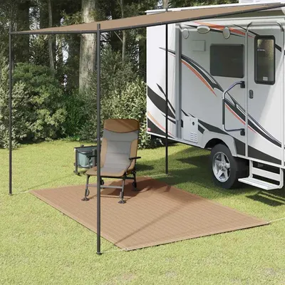 Zdjęcie produktu dla vidaXL Dywan namiotowy 250x200 cm Taupe