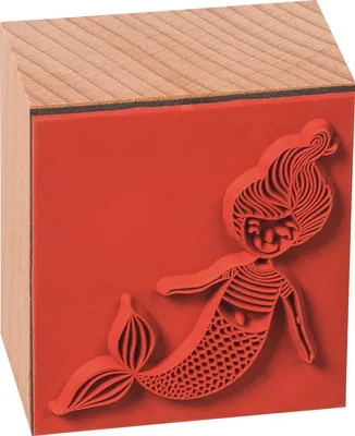 Image de Heyda 204888678 Set de tampons "Mermaid" 12 x 10 x 3 cm