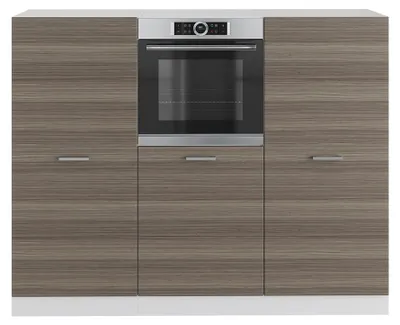Produktbild von Küchenblock Vicco R-Line Edelgrau/Weiß 180 cm ohne Arbeitsplatte, Model 37630