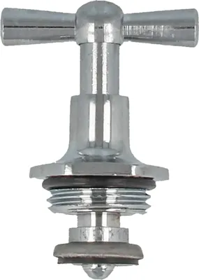 Produktbild von tecuro Ventil - Knebel - Oberteil 1/2 Zoll - DN 15 für Auslaufventile, verchromt