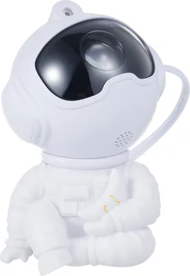 Productafbeelding van Astronaut-sterrenprojector – Galaxy-nevel LED-nachtlamp met afstandsbediening, timer en dimfunctie
