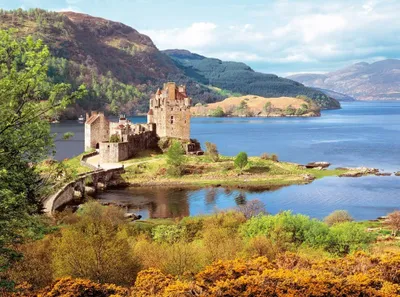 Obrázok produktu pre Castorland Eilean Donan Castle, Scotland 2000 pcs, 2000 kusov, Krajinka, 9 rok / roky