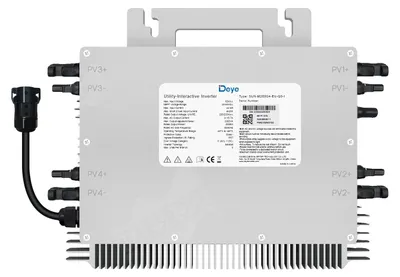 Produktbild von Solar-Mikro-Wechselrichter, unterstützt 4 PV-Module, Rückflussverhinderungsfunktion, 2000W Wechselrichter, 230V, 22-60V