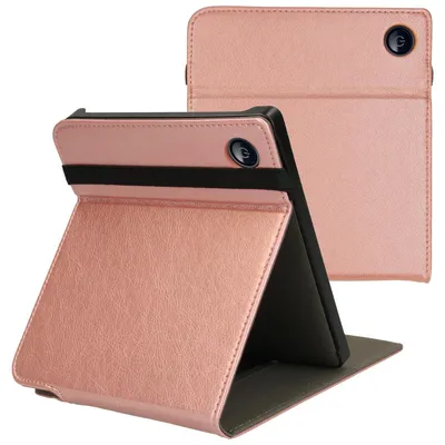 Imagen del producto de Funda Tipo Flip con Soporte para Kobo Libra 2 / Tolino Vision 6 - Oro rosa