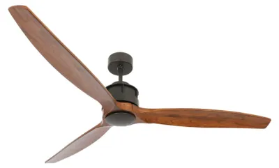 Productafbeelding van Gelijkstroom plafondventilator met afstandsbediening, Airfusion Akmani, brons, 152 cm