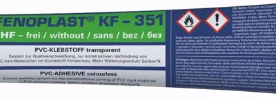Image de Colle PVC rigide, transparente, 180 g/200 ml, soudure à froid PVC