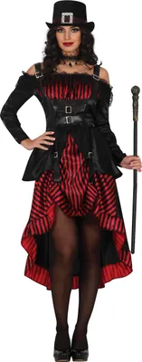 Produktbild von Damen Gothic Steampunk Kostüm - S (34-36)