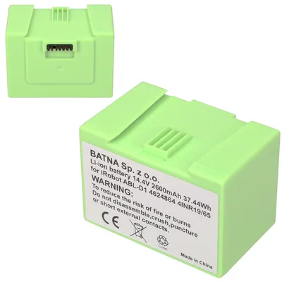 Produktbild von Extralink Ersatzakku für iRobot Roomba E5, 14,4V 2600mAh Li-Ion