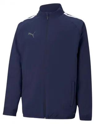Productafbeelding van Puma Teamliga presentatiejas voor kinderen - marineblauw