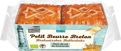 CIASTKA MAŚLANE BRETOŃSKIE Z SOLĄ MORSKĄ BIO 220 g - PURAL