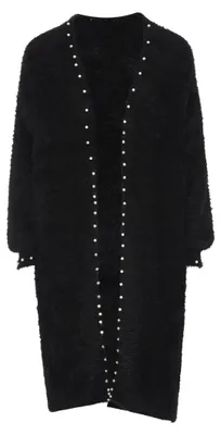 Produktbild von AODA damen strickjacke - schwarz, M