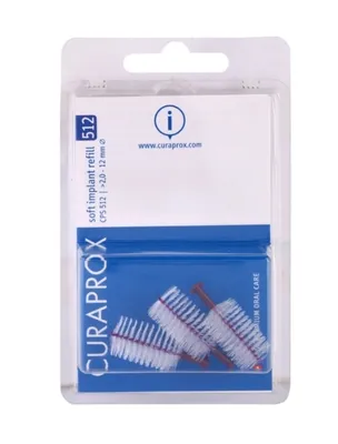 Image de Curaprox Brosses interdentaires douces pour implants, 3 pièces