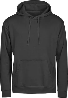 Immagine prodotto di Tee Jays 5102 | Felpa con cappuccio Power - Lavabile fino a 60 °C - Colore: Nero - Taglia: 5XL