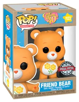 Zdjęcie produktu dla Funko POP Care Bears 1123 Friend Bear  Special Edition Limitowana Figurka Kolekcjonerska