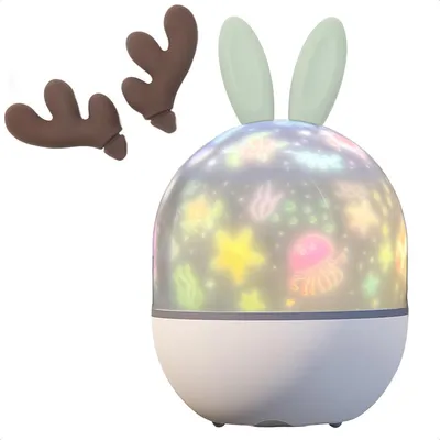 Productafbeelding van imoshion Dreamlight Nachtlamp Projector met Speaker - 10 projectierollen - Wit